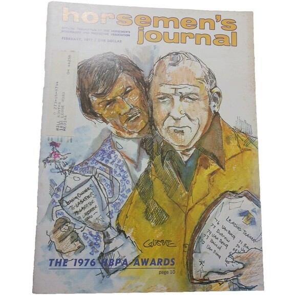 Horsemen's Journal Magazine • Feb 1977 • The‎ 1976 HBPA Awards Horseracing Vtg - Picture 1 of 5